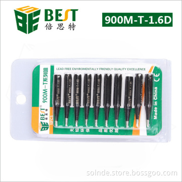 10pcs/set lead-free solder iron tips,good welding iron tip,cost-effective soldering iron tip